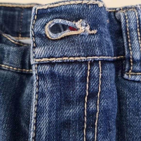 The Childrens Place Distressed Jean Skirt Girls Size 14 - Picture 11 of 15